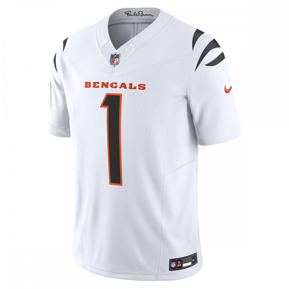 Ja'Marr Chase Cincinnati Bengals Nike Vapor F.U.S.E. Limited Jersey - White-Profan Arena